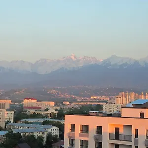 2 Room Apartment With Mountain View, Near Metro And Shopping Mall Апартаменты Алматы